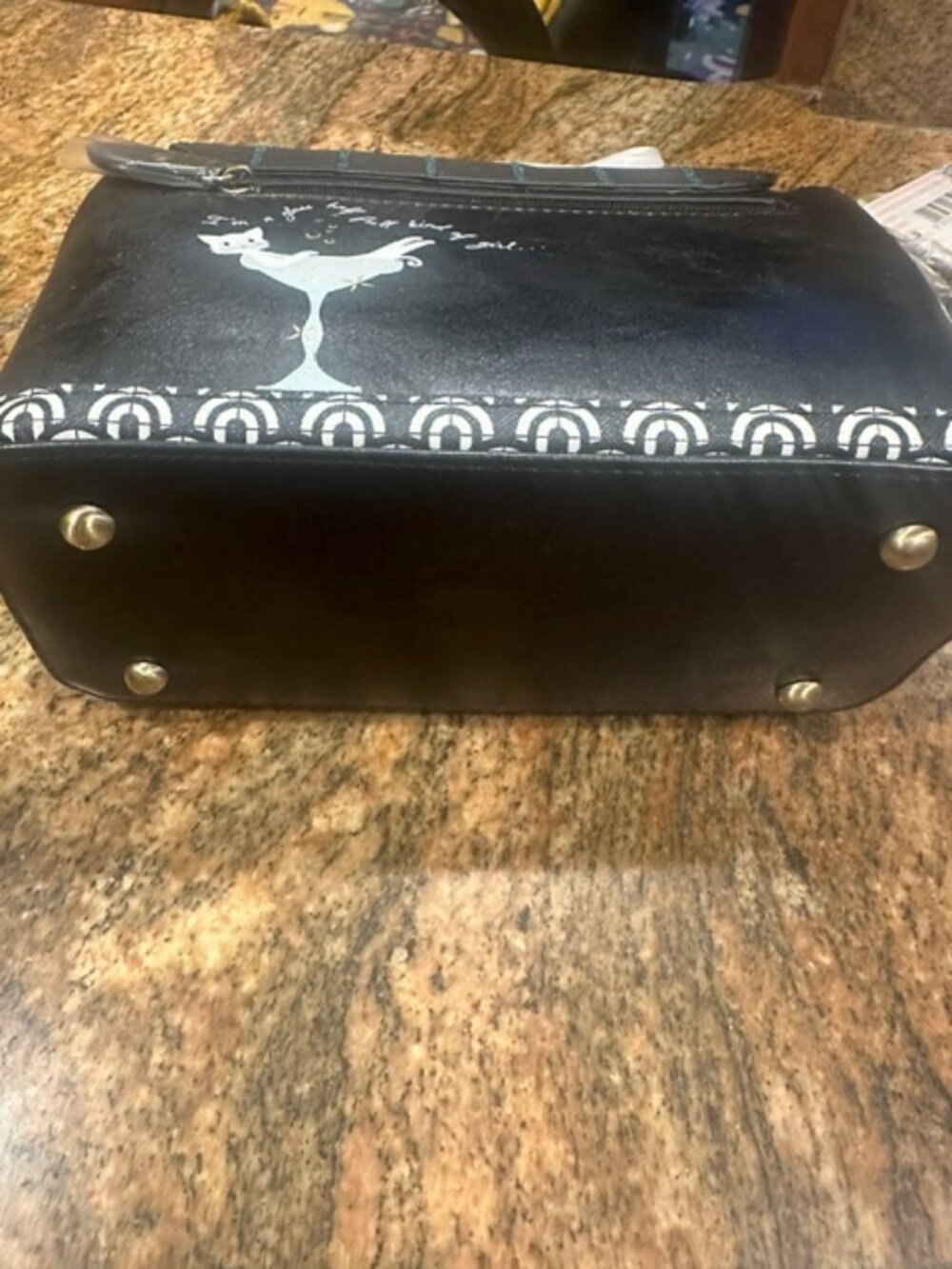 NWT Vendula London Purrlesque Club Mini Grace Bag - Picture 3 of 7